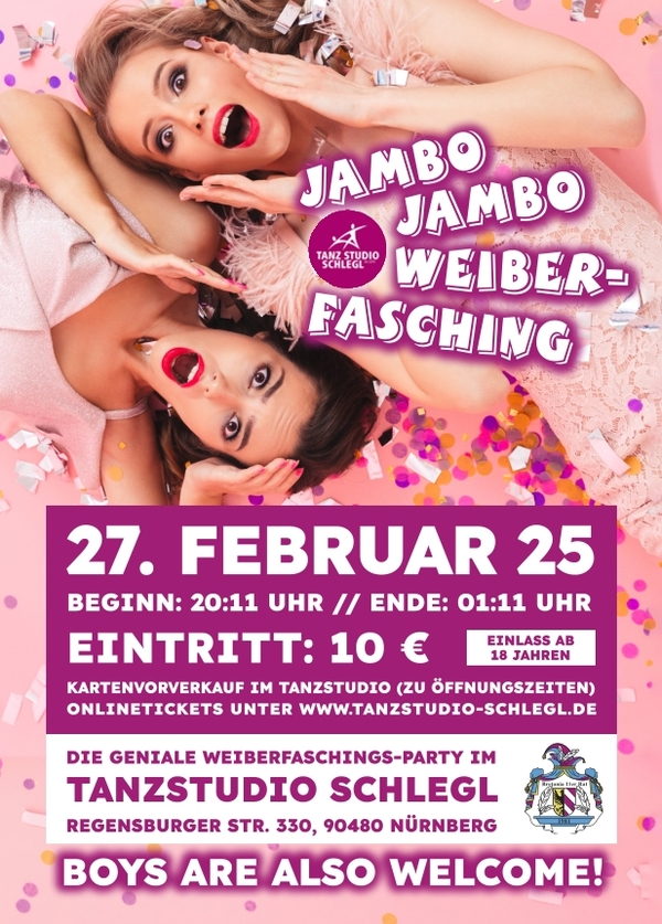 Jambo Jambo Weiberfasching 2025