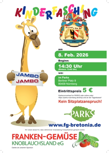 Kinderfasching PARKS 2025/2026