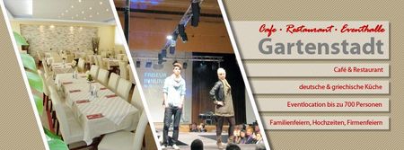 Cafe-Restaurant-Eventhalle Gartenstadt in Nürnberg Logo